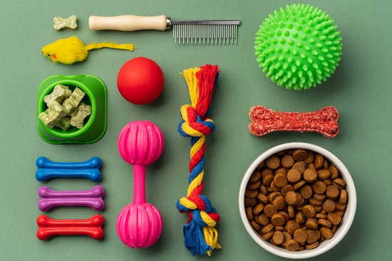 accesorios para perros comida juguetes coloridos accesorios para perros comida juguetes coloridos